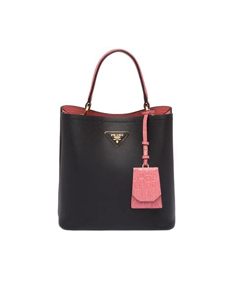 sac prada noir interieur rouge|Sac Double Rouge Vif/noir .